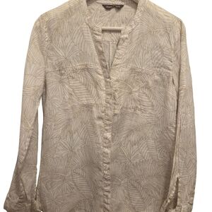Tommy Bahama 100% Linen Blouse